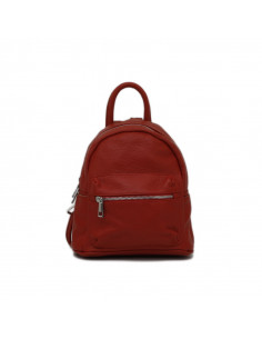 Rucsac Piele Naturala Qiruka rosu 2
