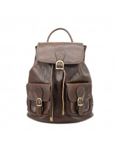 Rucsac Piele Naturala Egypte maro pamant