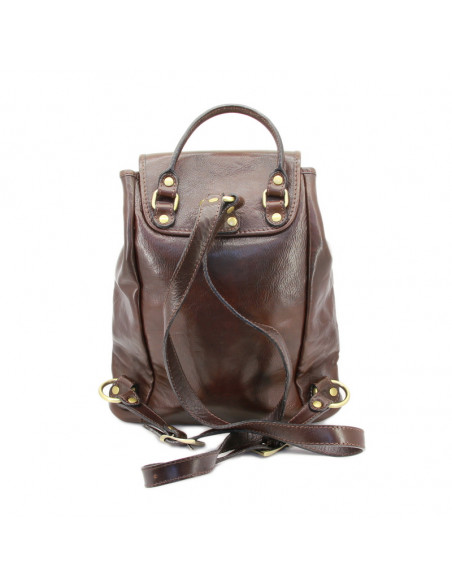 Rucsac Piele Naturala Egypte maro pamant