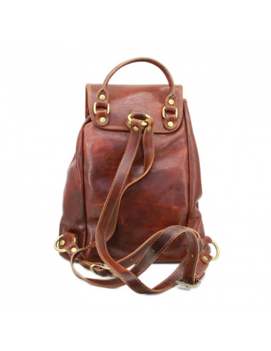 Rucsac Piele Naturala Egypte maro roscat