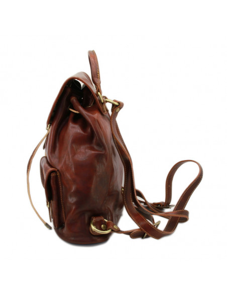 Rucsac Piele Naturala Egypte maro roscat