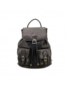 Rucsac Piele Naturala Egypte negru 2