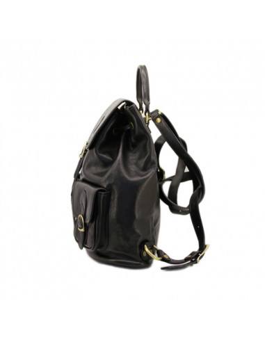 Rucsac Piele Naturala Egypte negru