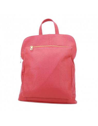 Rucsac Piele Naturala Venture rosu