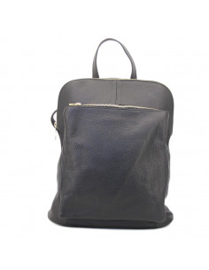 Rucsac Piele Naturala Venture negru 2