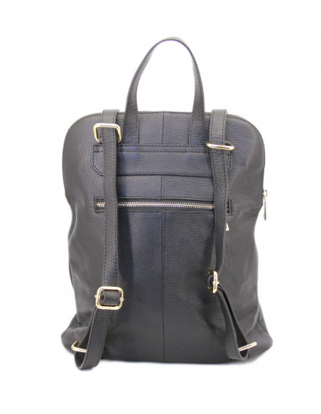 Rucsac Piele Naturala Venture negru