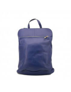 Rucsac Piele Naturala Venture albastru electric 2