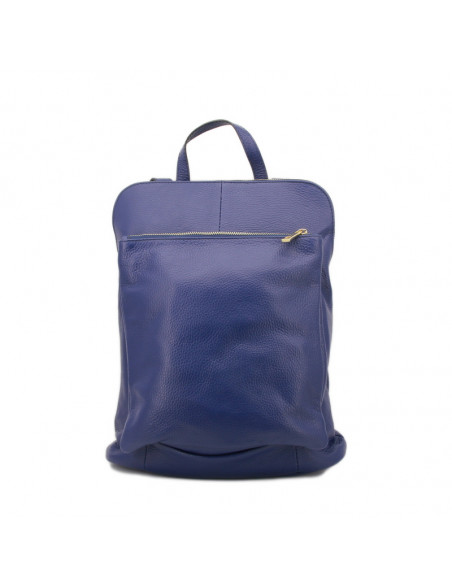Rucsac Piele Naturala Venture albastru electric