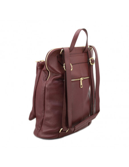 Rucsac Piele Naturala Venture bordo