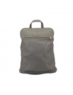 Rucsac Piele Naturala Venture gri 2
