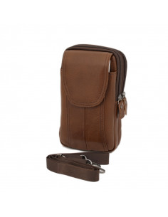 Borseta Barbati Piele Freetown camel