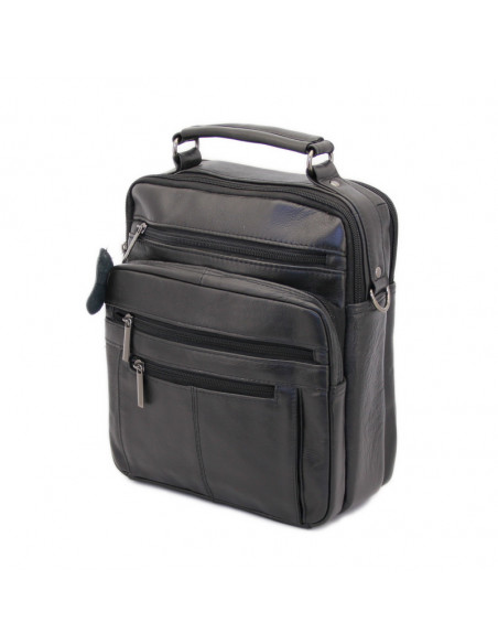 Borseta Barbati Piele Steep negru