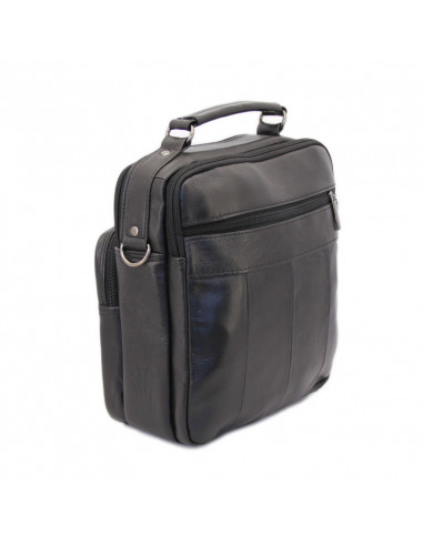 Borseta Barbati Piele Steep negru
