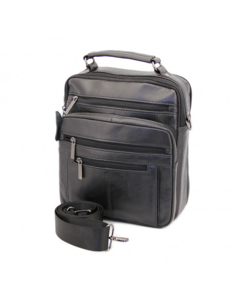 Borseta Barbati Piele Steep negru