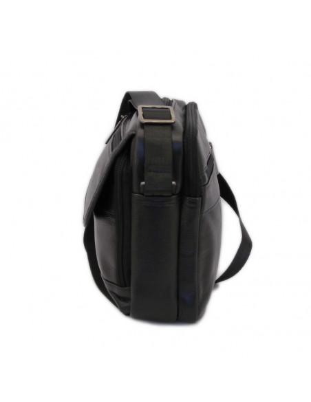 Borseta Barbati Piele Naturala Burn negru
