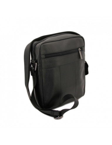 Borseta Barbati Piele Natural Arcadia negru