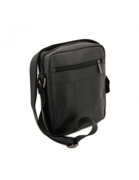 Borseta Barbati Piele Natural Arcadia negru