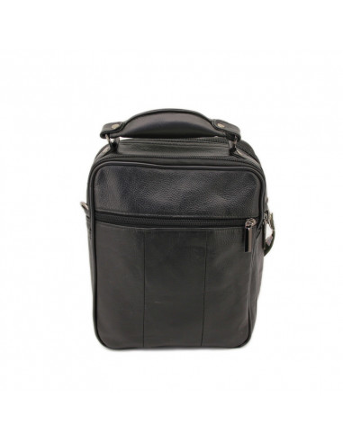 Borseta Barbati Piele Naturala Wallkill negru