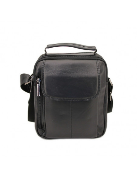 Borseta Barbati Piele Hustle Negru