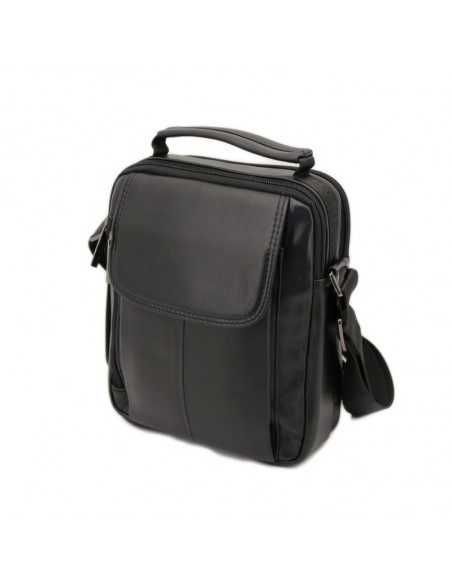 Borseta Barbati Piele Hustle Negru