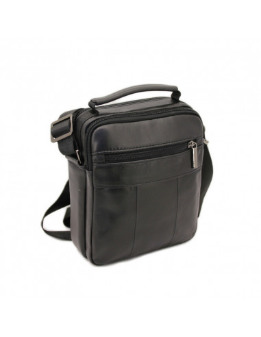 Borseta Barbati Piele Hustle Negru