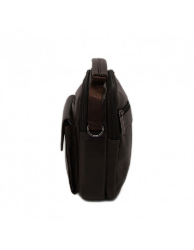 Borseta Barbati Piele Hardwired maro pamant