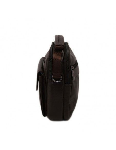 Borseta Barbati Piele Hardwired maro pamant