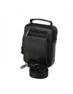 Borseta Barbati Piele Naturala Hardwired Negru
