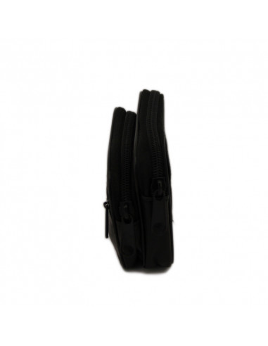 Borseta Barbati Piele Naturala mic negru