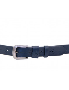 Curea Dama Piele Naturala bleumarin 2