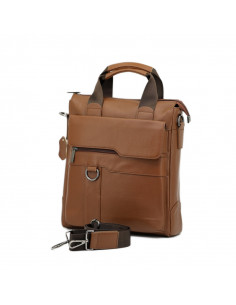 Borseta Barbati Piele Naturala  Kemba camel