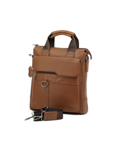 Borseta Barbati Piele Naturala  Kemba camel