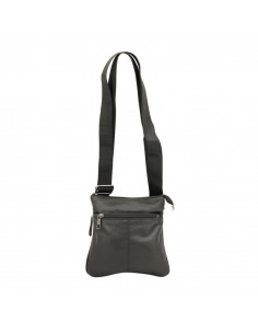 Borseta Barbati Piele Naturala Stony negru 2