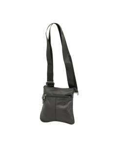 Borseta Barbati Piele Naturala Stony negru