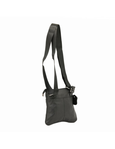 Borseta Barbati Piele Naturala Stony negru