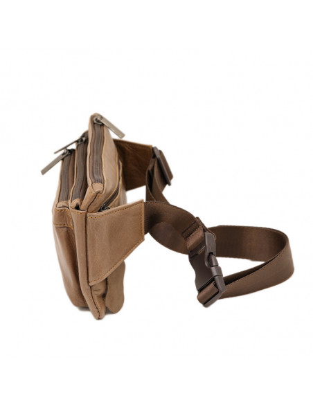Borseta Barbati Piele Naturala Nipigon Camel