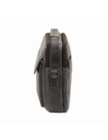 Borseta Barbati Piele Naturala Clarkston gri