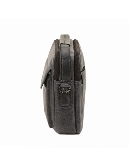 Borseta Barbati Piele Naturala Clarkston gri