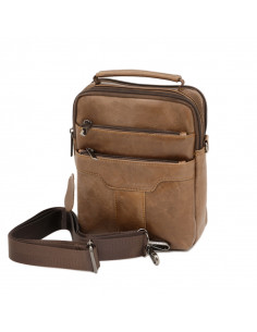 Borseta Barbati Piele Rossport maro