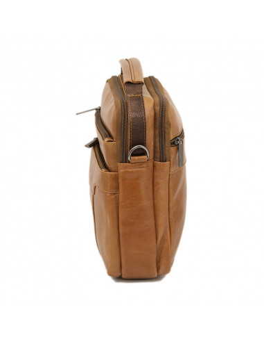 Borseta Barbati Piele Rossport camel