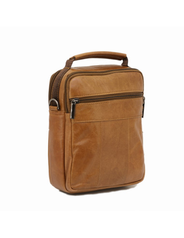 Borseta Barbati Piele Rossport camel