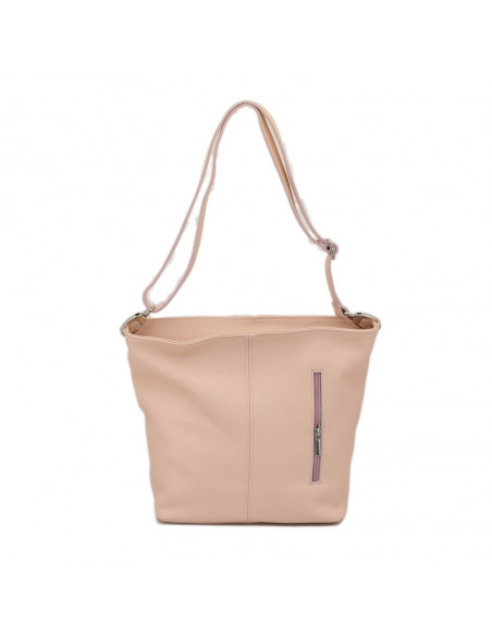 Geanta Piele Naturala Erice New roze